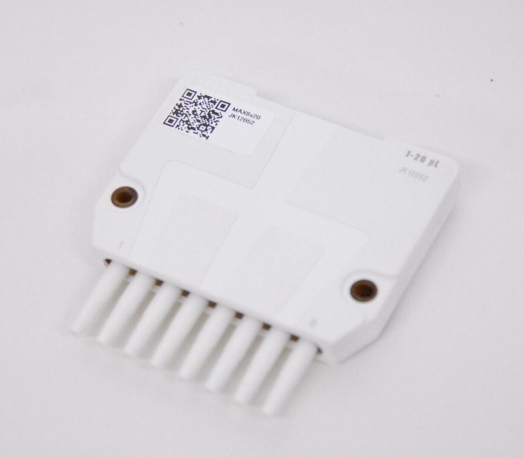 Used Gilson Pipetmax MAX8x20 1-20uL Pipette Head (Pipetmax 268)