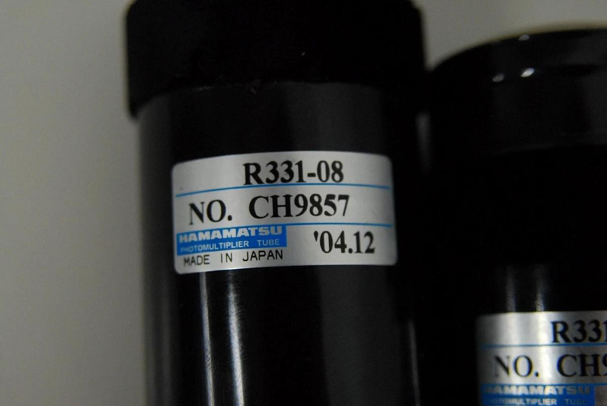 Used Hamamatsu R331-08 Photomultiplier Tubes - Lot of 2