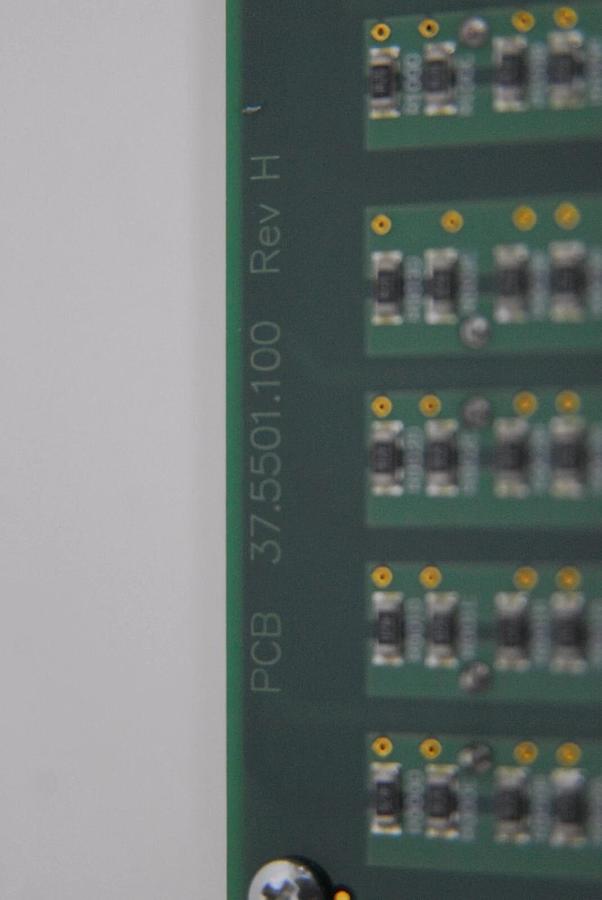 Used Vision BioSystems PCI 4 Axis Stepper Control Card 37.5501.110 W/ Attached Cables