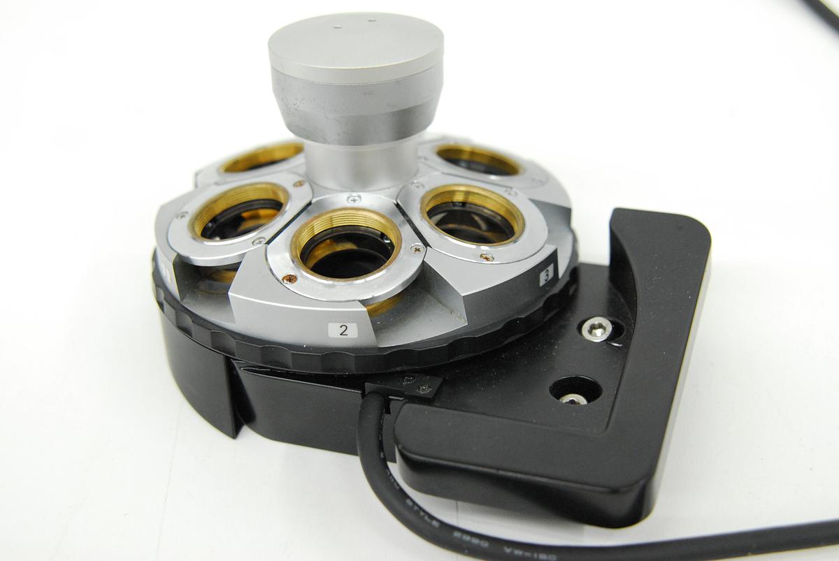 Used Nikon T-ND6-E Microscope Motorized DIC Sextuple Nosepiece (TE2000) - Read Description