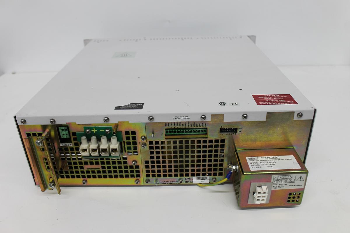 Used Xantrex XPR 300-20 DC Power Supply T9745 0-300V 0-20A [Bruker BioSpin MRI]