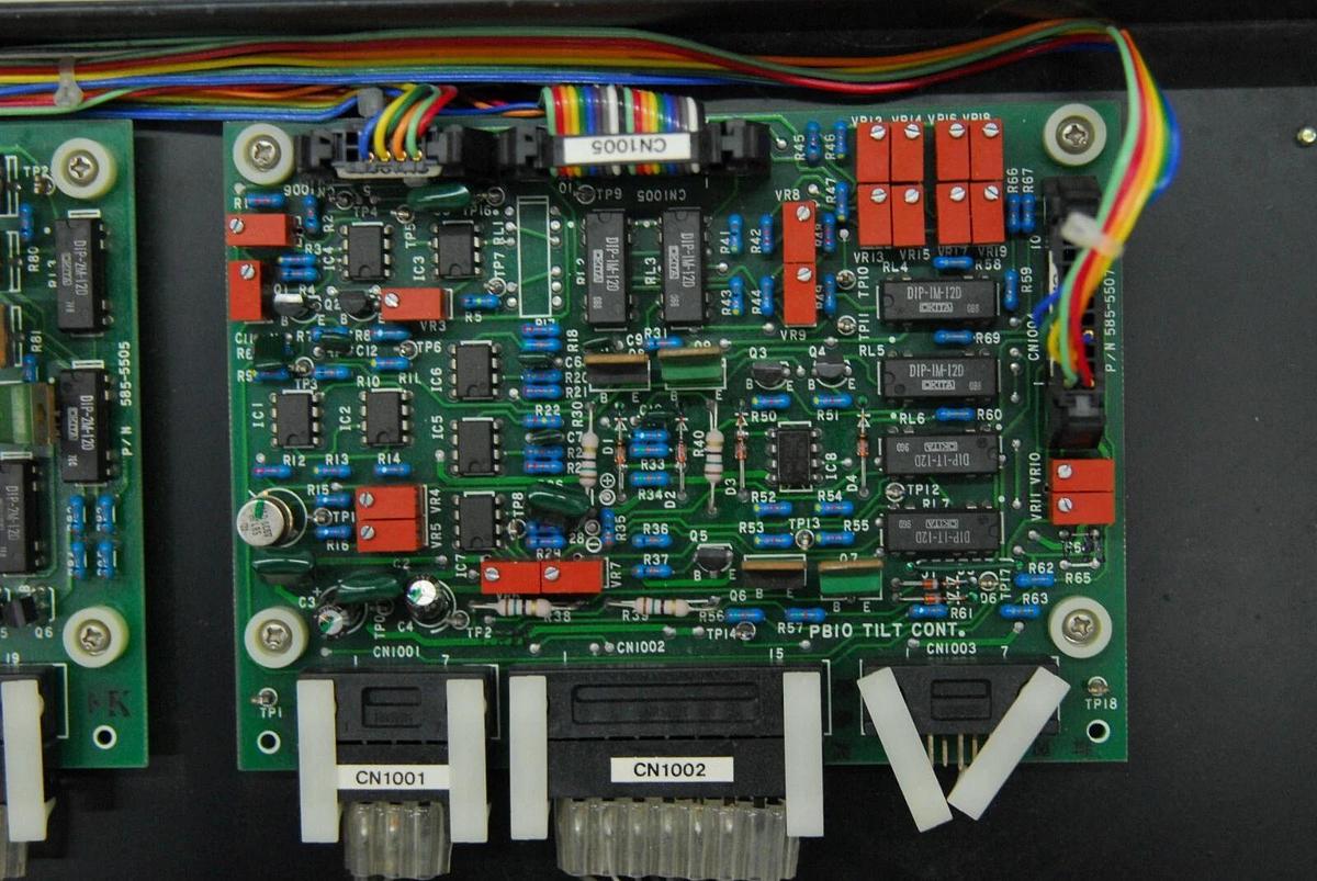 Used Hitachi SEM TrackBall Control Panel 585-5525 W/ Attached Control Boards