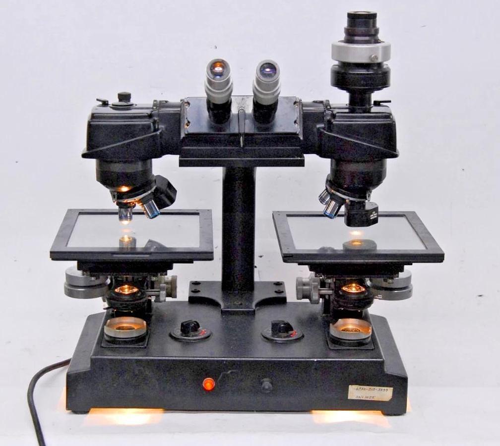 Used Bausch & Lomb High Power Stereoviewer Comparison Microscope