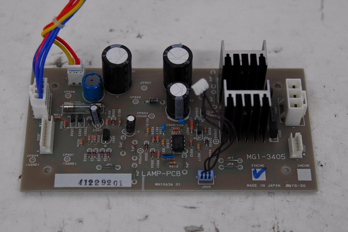 Used Canon Microfilm Scanner 300 - MG1-3405 LAMP-PCB