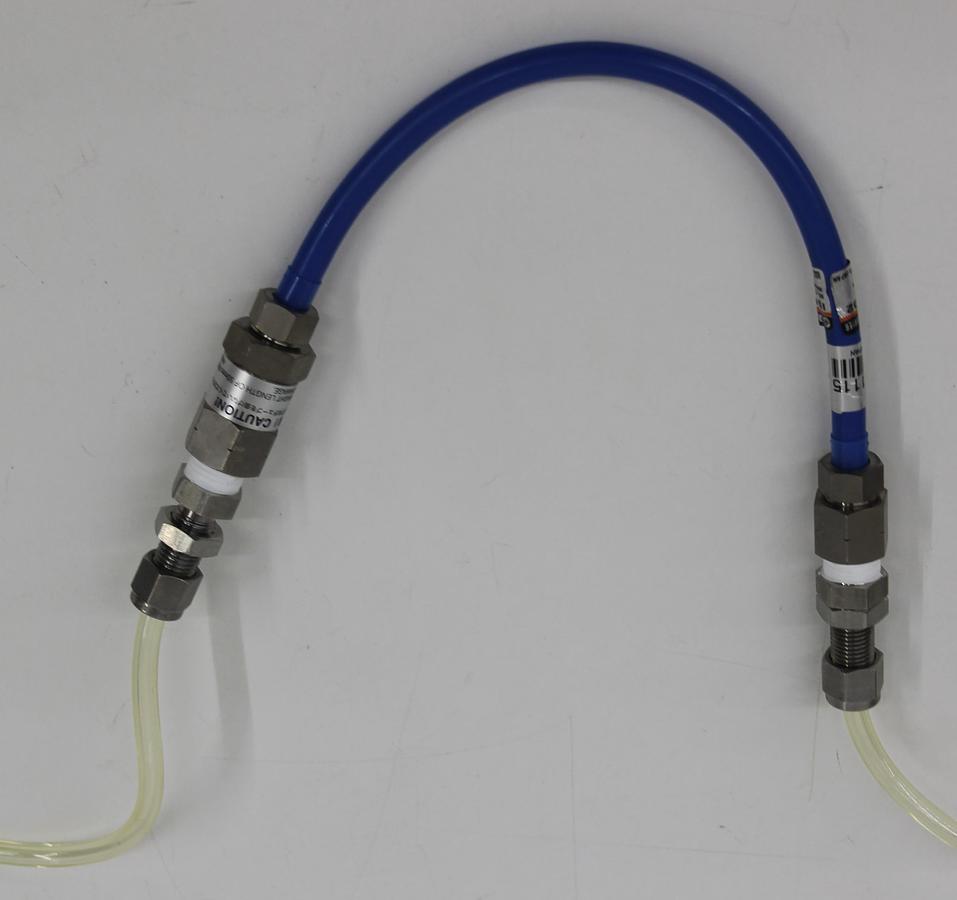 Used SMC IDG1-N02 IDG Series Membrane Air Dryer (1/2" Ports, 10" Length)