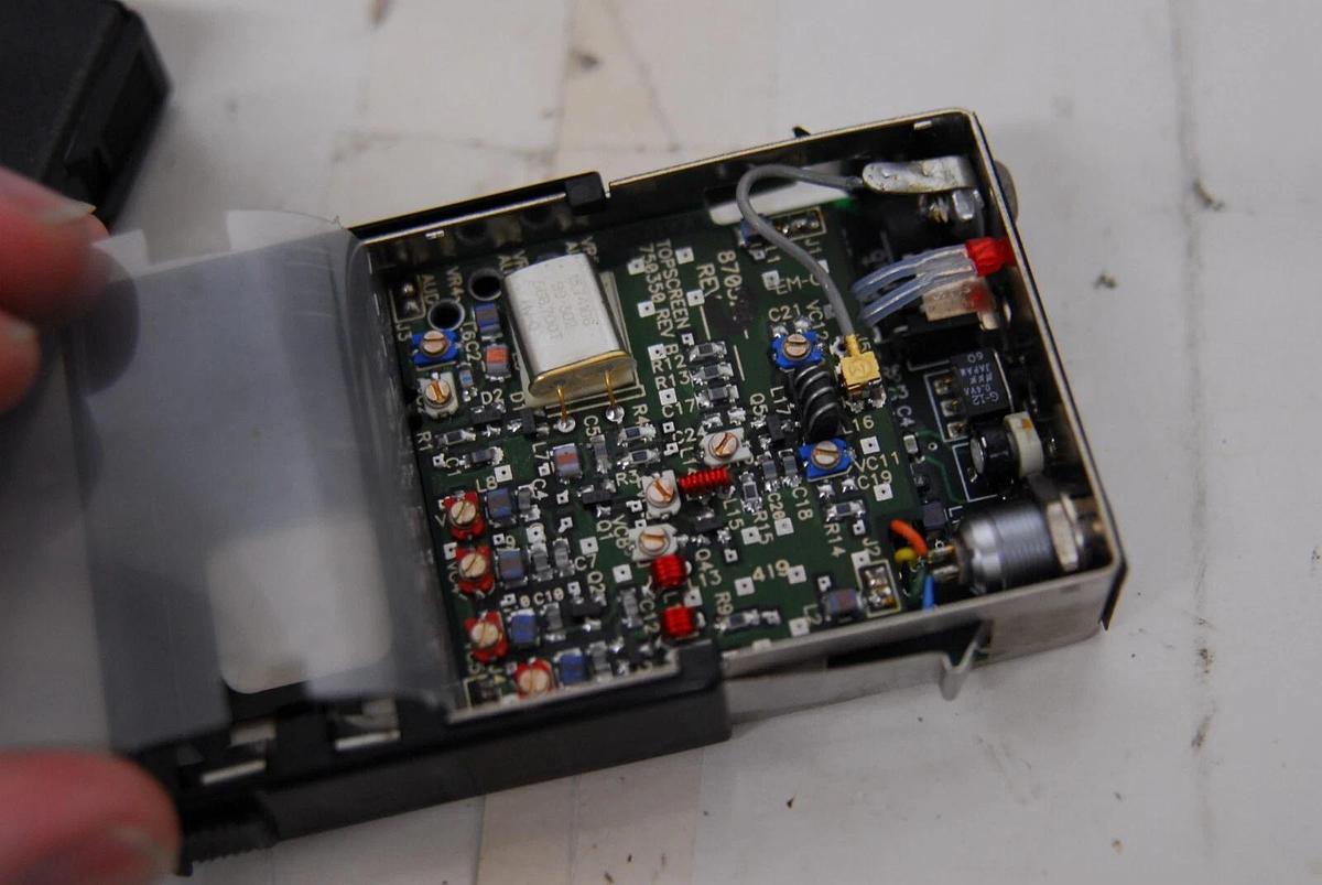 Used Telex FMR-450 Wireless Receiver W/ Belt pack, Mic, Ant. & Case No US Usage