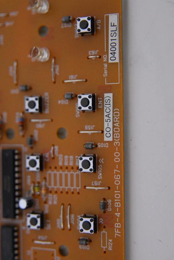 Used 7FB-4-B101-067-00-3 CO-5AC(IS) Control Panel - Sanyo CO2 Incubator