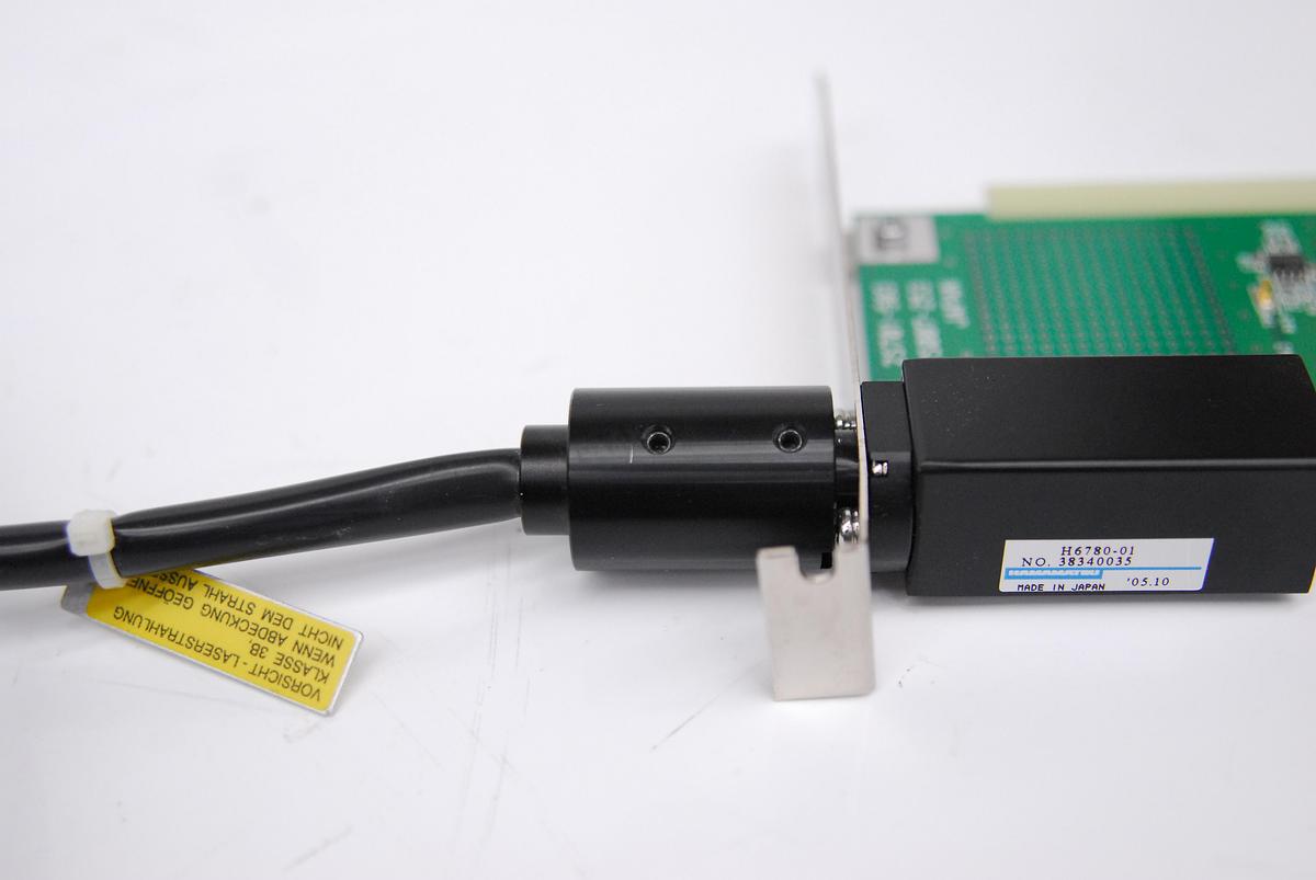 Used Nikon 2S701-503 2S007-253 Confocal PMT Detector Interface Board W/ Light Guide