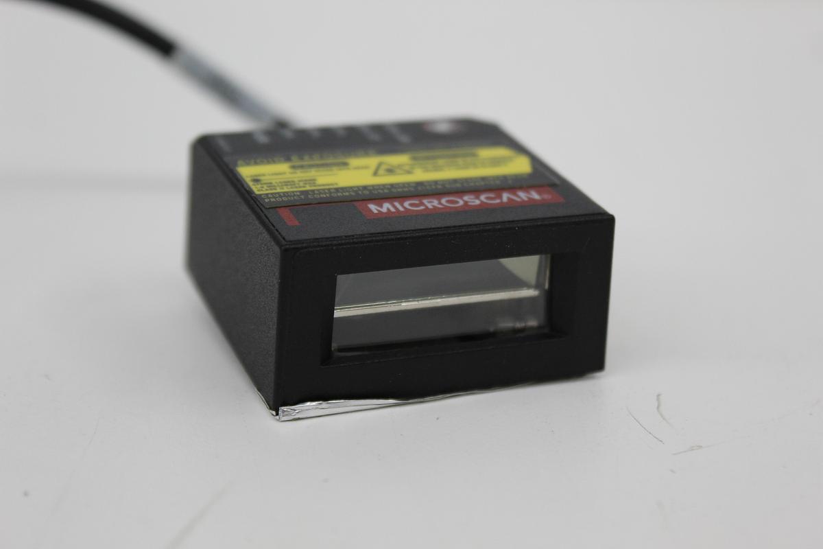 Used Microscan MS-3 Laser Barcode Scanner Fixed Mount 5VDC