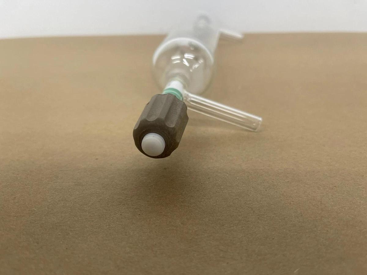 Used 250 ml Whole Air Sampling Bulb with 2 ports and 2 PFTE stopcocks