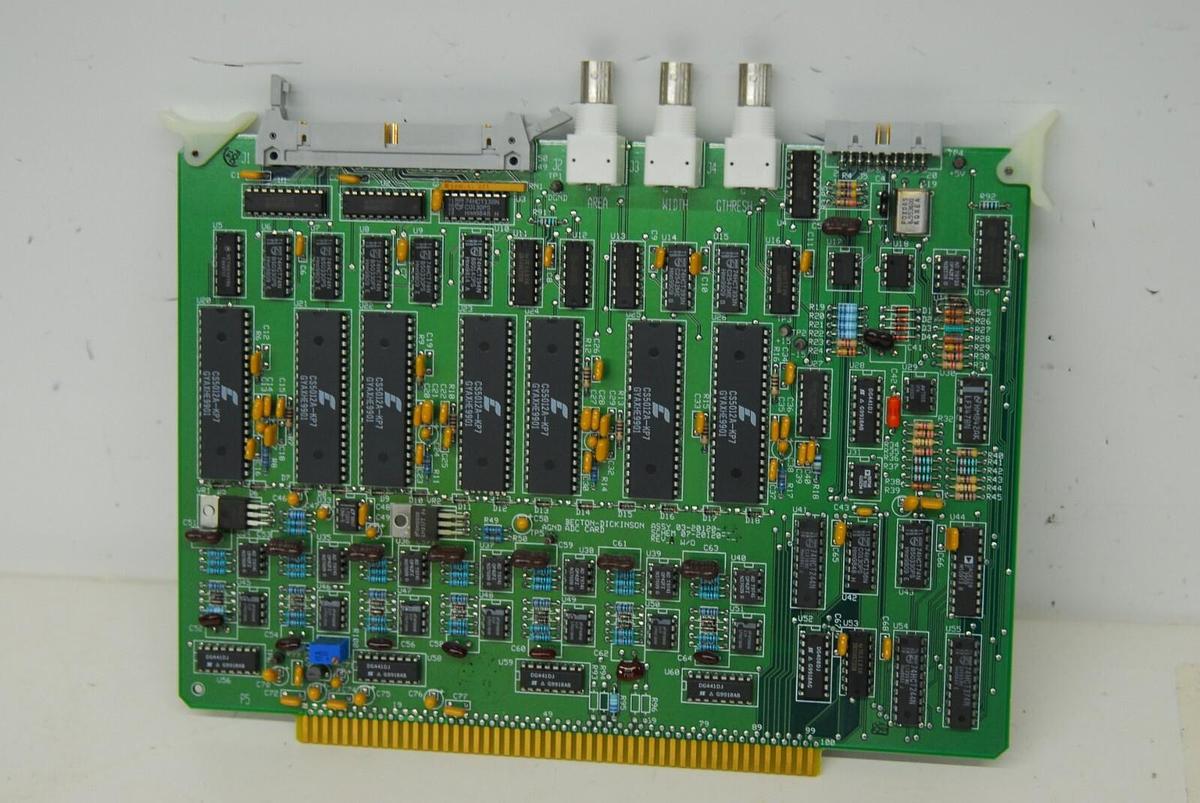 Used Becton Dickinson AGND ADC Card 03-20120-07 REV: A (FACSCalibur)