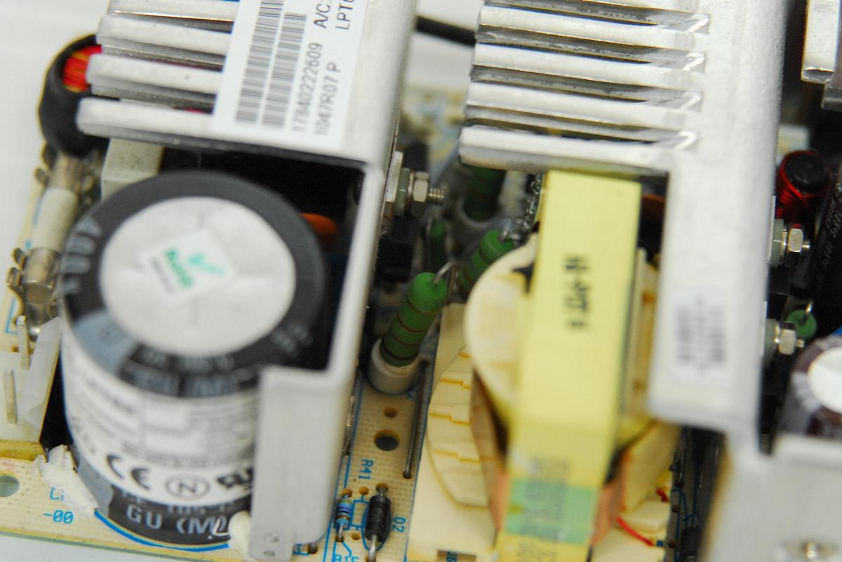 Used Astec LPT62 60W Triple Output Power Supply (+5V,8A/+12V,3.5A/-12V,1A)