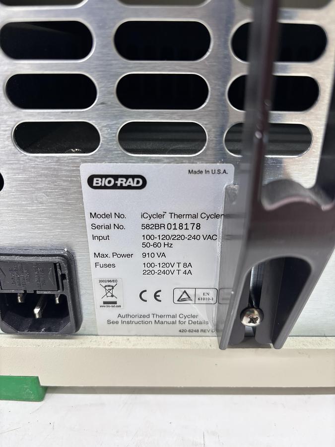 Used Bio Rad iCycler Thermal Cycler w/ iQ 5 Optical Module