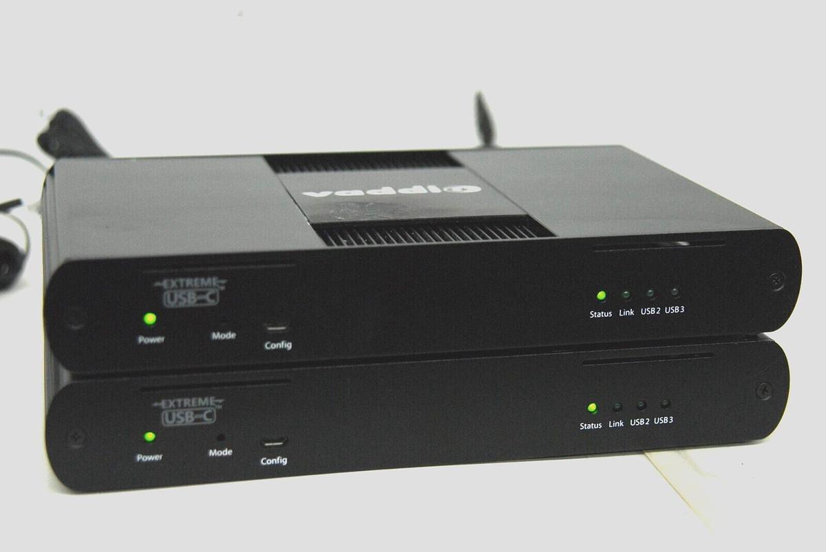 Used Vaddio 998-1005-031 998-1005-030 Extreme USB 3.0 Extender LEX/REX Local & Remote