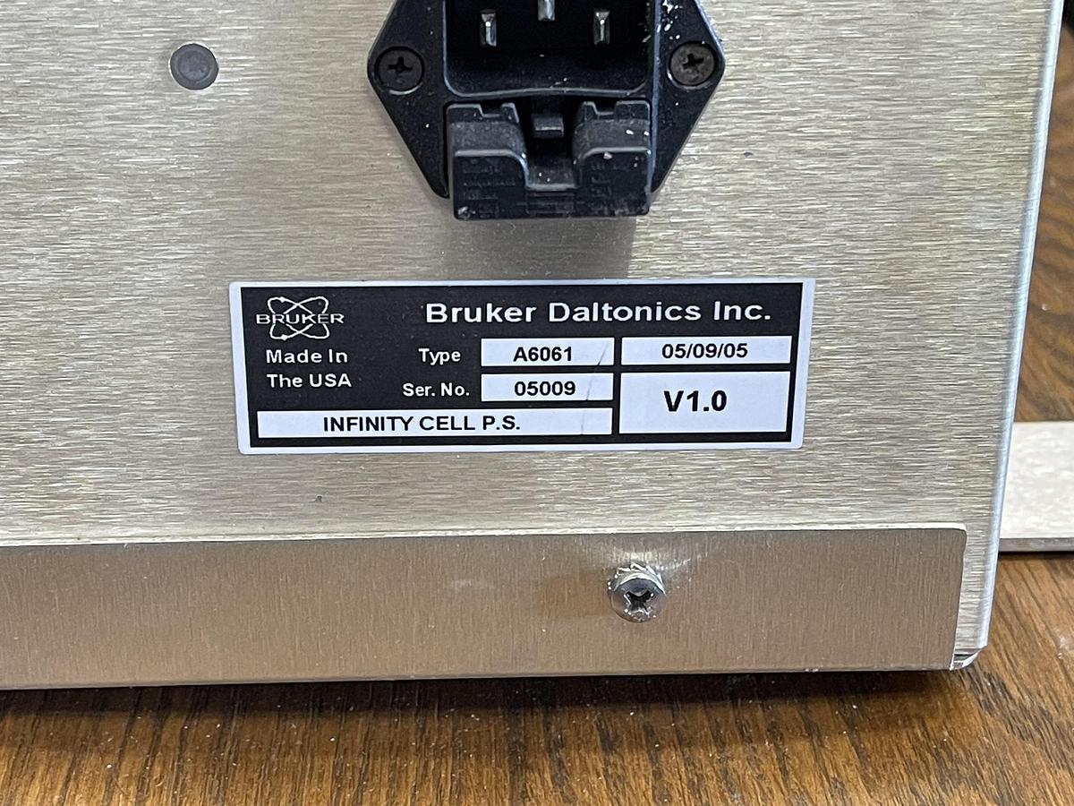 Used Bruker A6061 Infinity Cell Controller 2 - Power Supply
