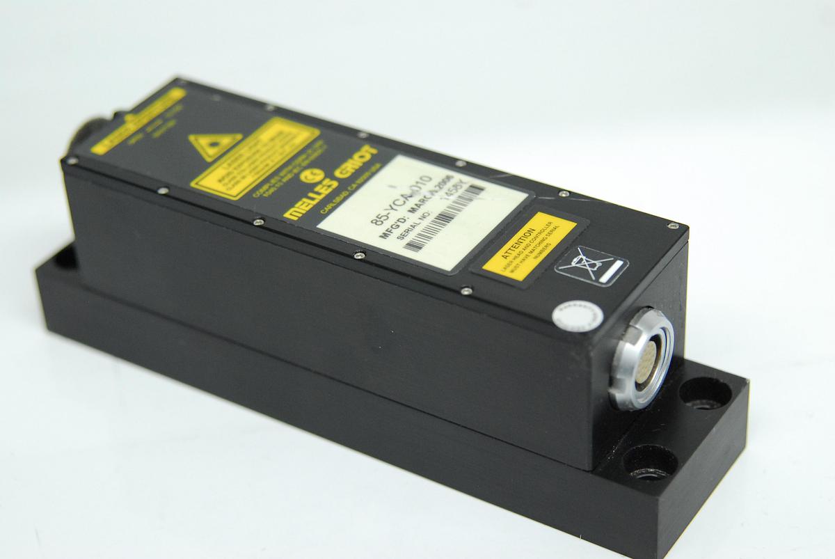 Used Melles Griot 85-YCA-010 561nm 10mW Laser Head (Nikon D-Eclipse C1-LU4)