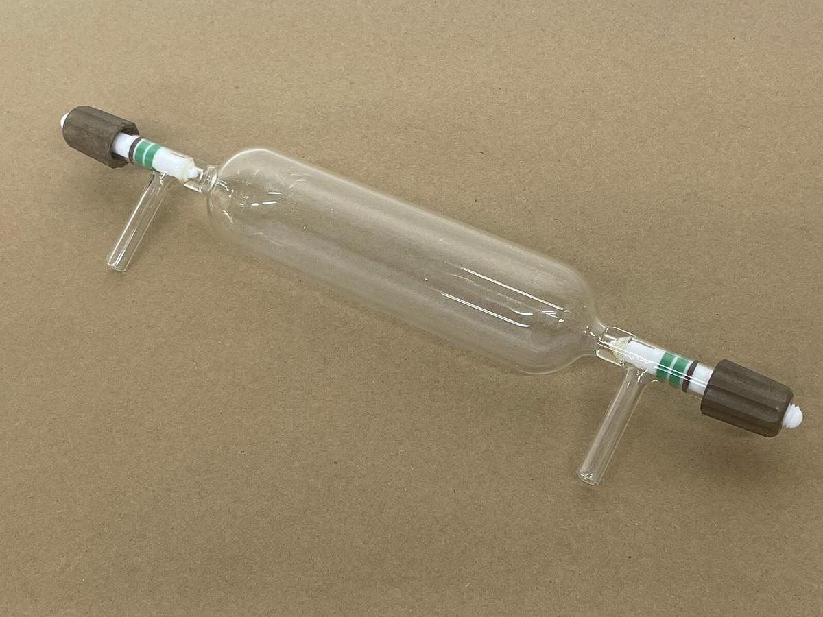 Used 250 ml Whole Air Sampling Bulb with 2 ports and 2 PFTE stopcocks