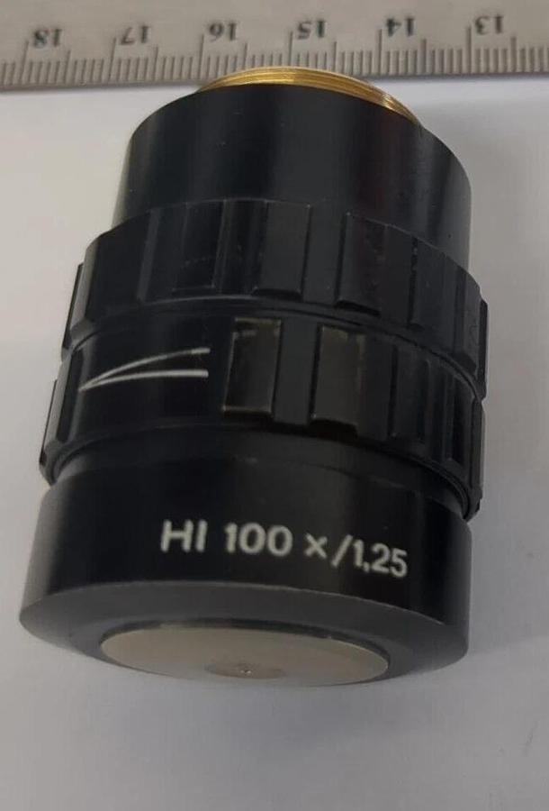Used aus JENA GF Planachromat Objective - HI 100x