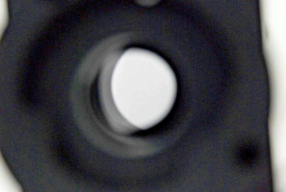 Used Olympus Binocular Microscope Head W/ Spectra-Tech 0047-172D IR-Plan Mount