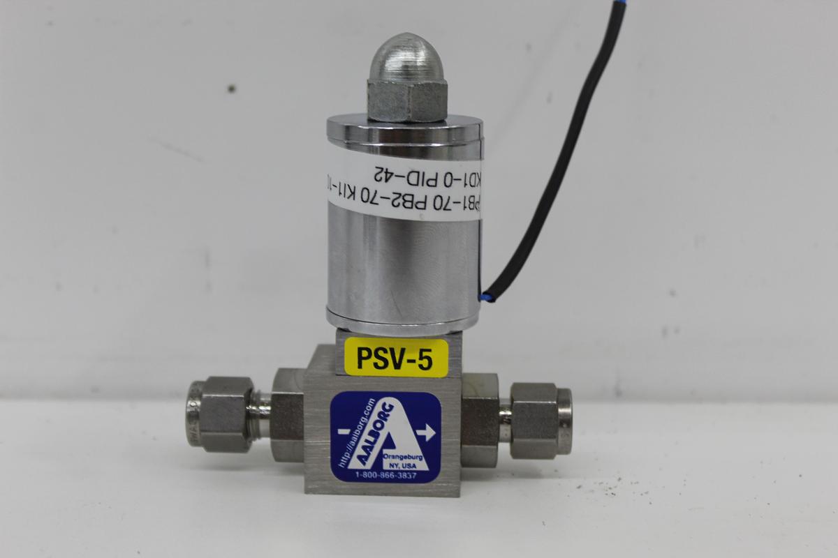 Used Aalborg PSV-5 Proportional Solenoid Flow Control Valve