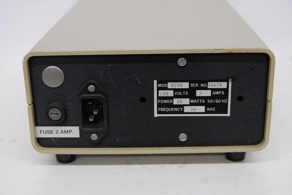 Used Kontes KT50 Micro Ultrasonic Cell Disruptor - PARTS/ REPAIR