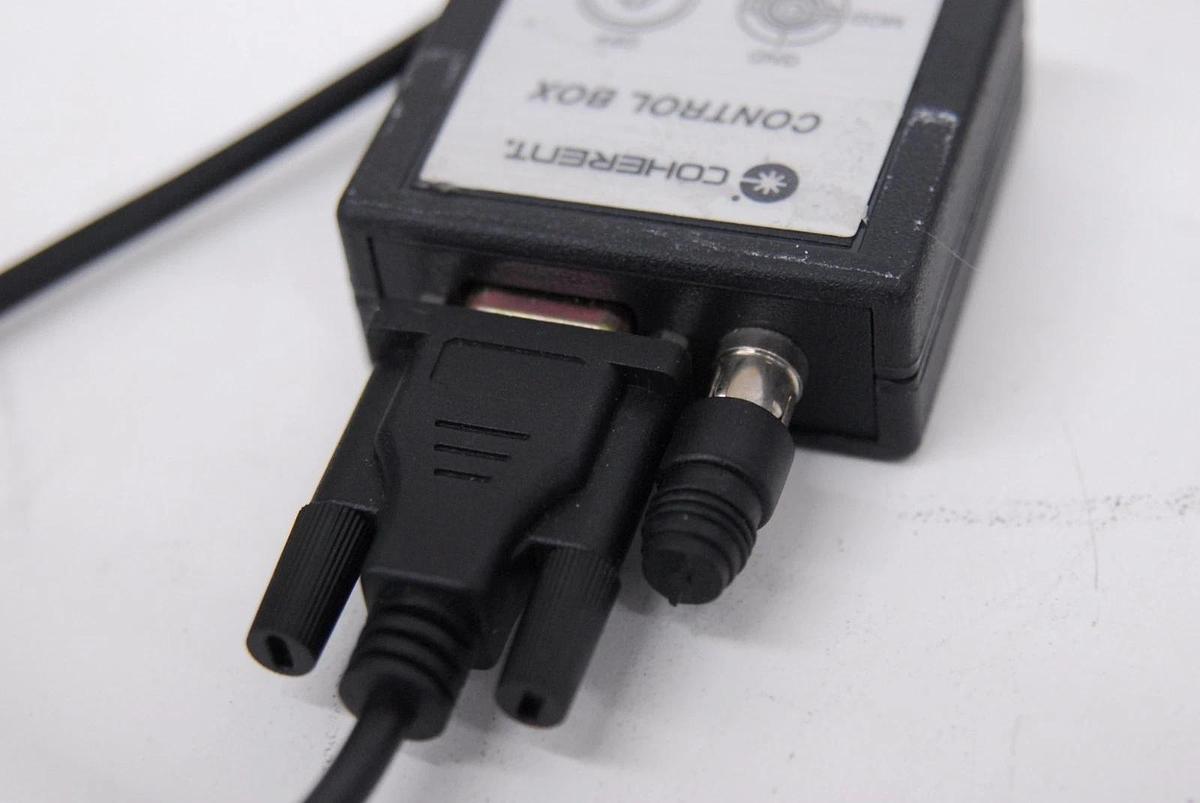 Used Coherent 1069417/AH 640nm 40mW CUBE Laser Module W/ Power Supply/Control Box