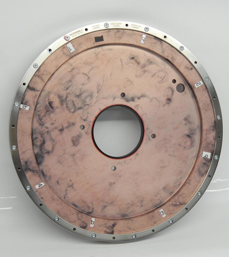Used Renishaw RESM20USA300 Rotary Encoder Ring Stainless Steel 300mm 47200 Line Count