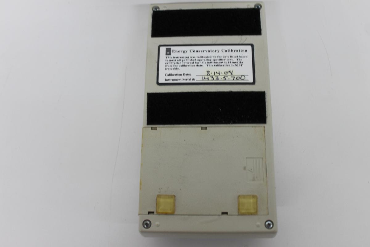 Used The Energy Conservatory DG-700 Digital Manometer Pressure & Flow Gauge