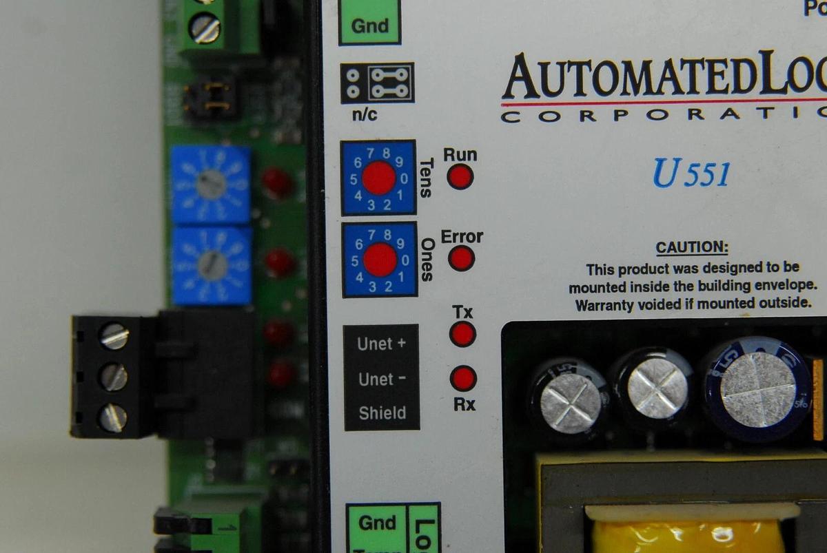 Used Automated Logic U551 BACnet Control Board Zone Controller