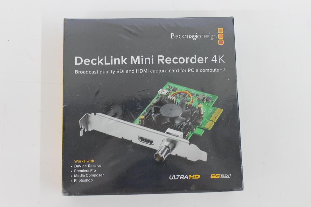 Blackmagic Design DeckLink Mini Recorder 4K - Brand New Sealed