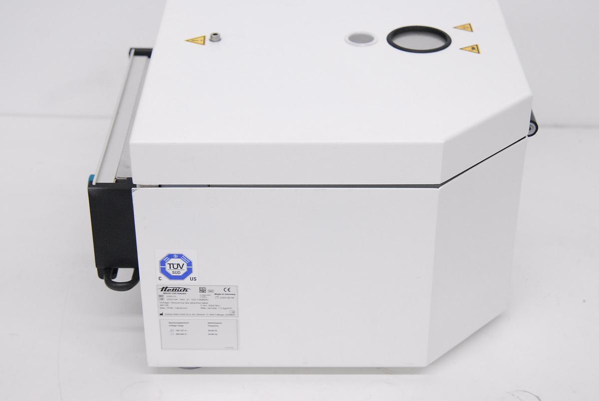 Used Hettich 2350-01 MIKRO 220 Robotic Automated Benchtop Centrifuge W/ Rotor