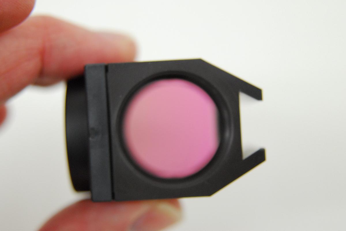 Used Olympus U-MF2 CFP/YFP/MCHERRY SSI 52-852110-003 Microscope Filter Cube