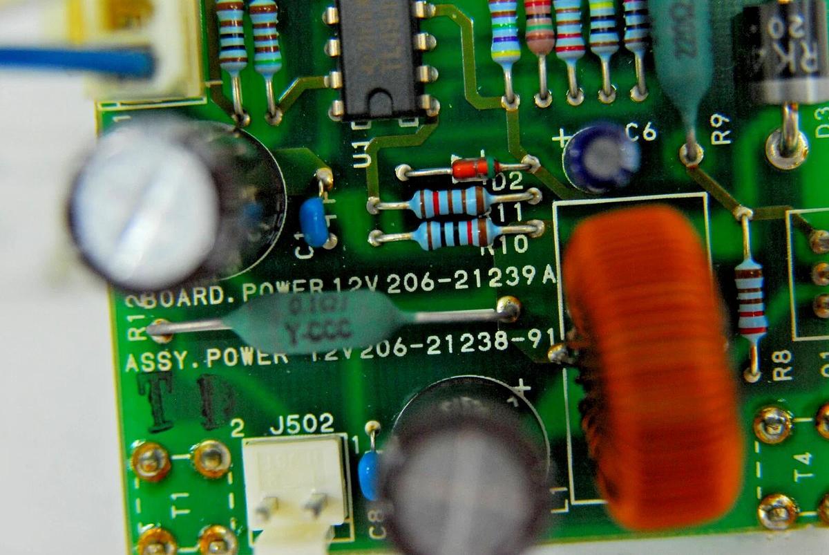 Used 206-21238-91 12V Power Board - Shimadzu UV-1700