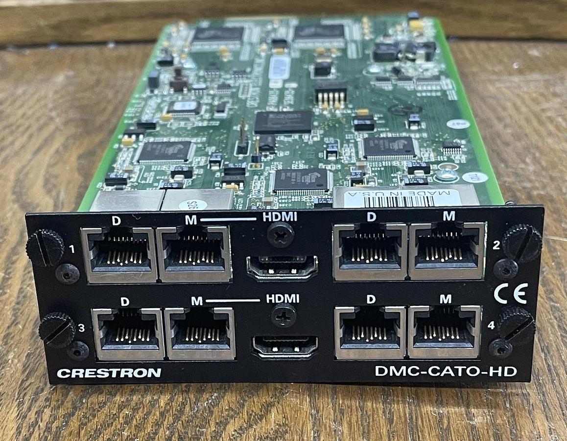 Used Crestron DMC-CATO-HD 2-channel DigitalMedia CAT output card