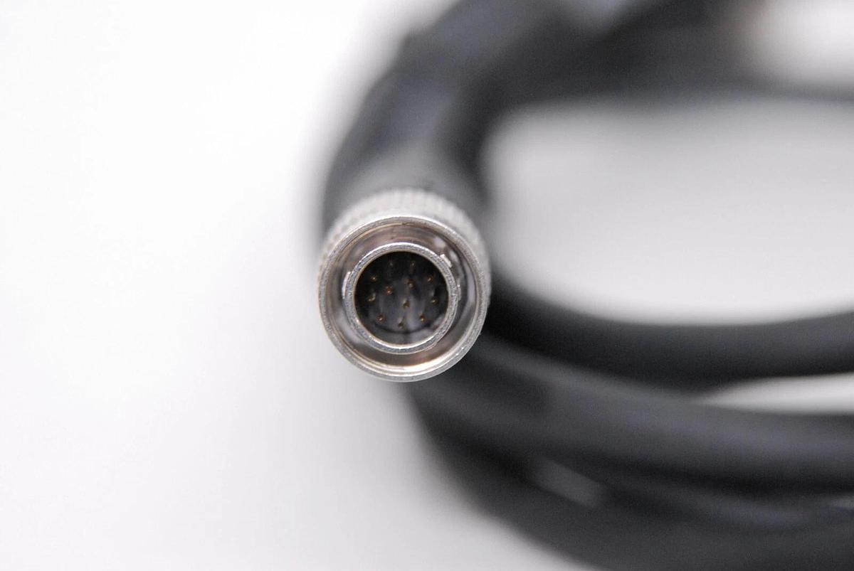 Used Nortech VCP-2.0-S Intercon 1 Camera Cable, 12-Pin Round QD Male to Female 2m