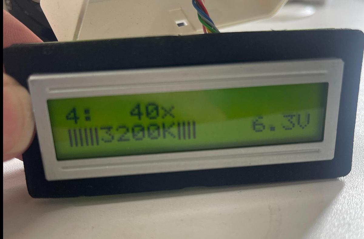 Used Zeiss 1071-167 LCD Display Light Manager (Axiovert 200M)