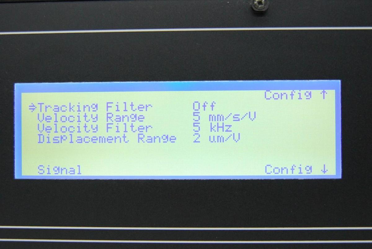 Used Polytec OFV-3001 Vibrometer Controller W/ Power Key - Powers On
