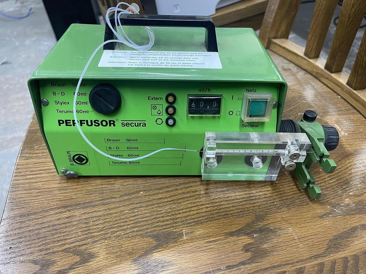 Used B. Braun Perfusor Secura RS 232