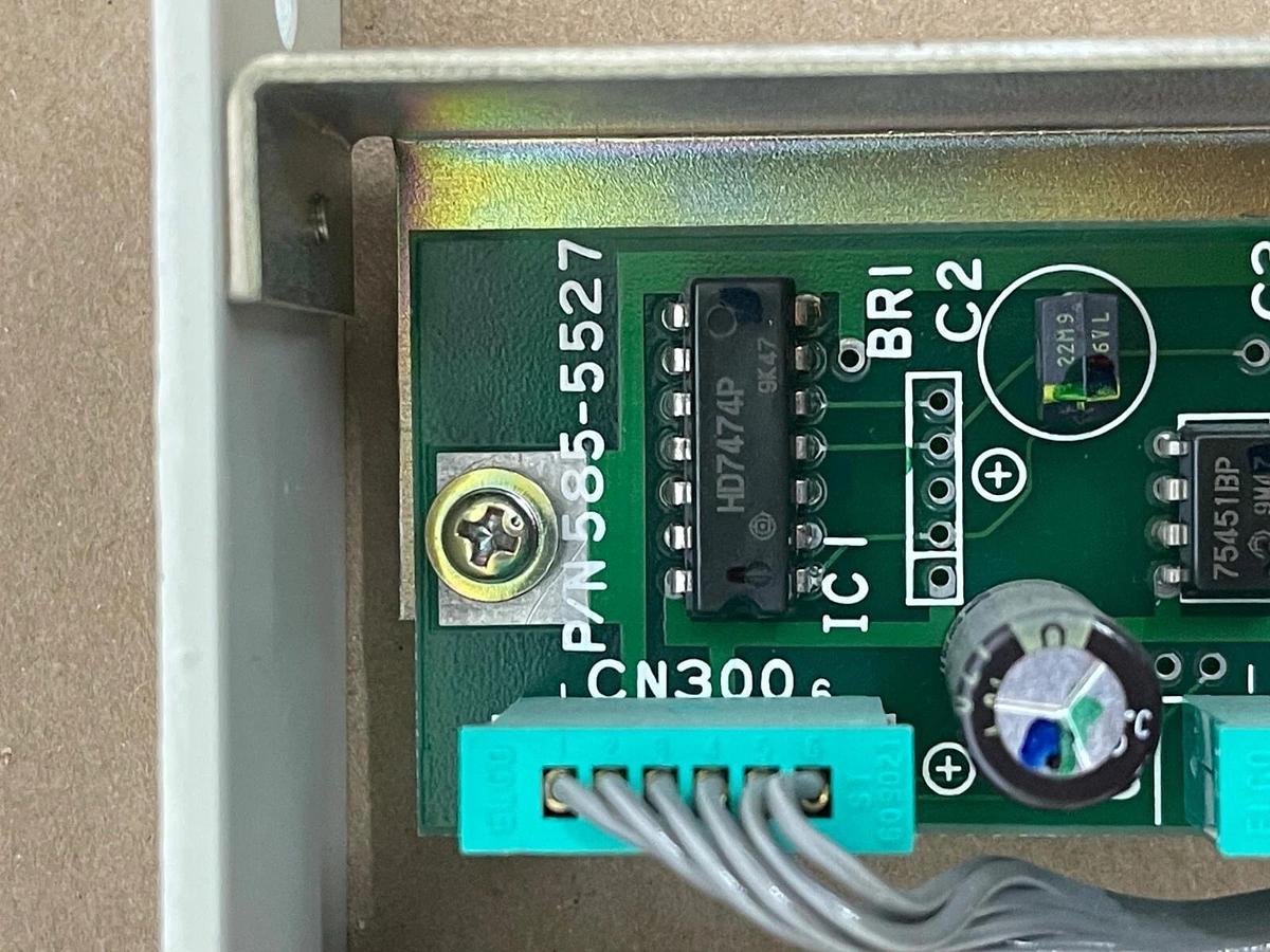 Used Hitachi B.M. Select & Mag Mode card 585-5527 (for Hitachi SEM S-800 )