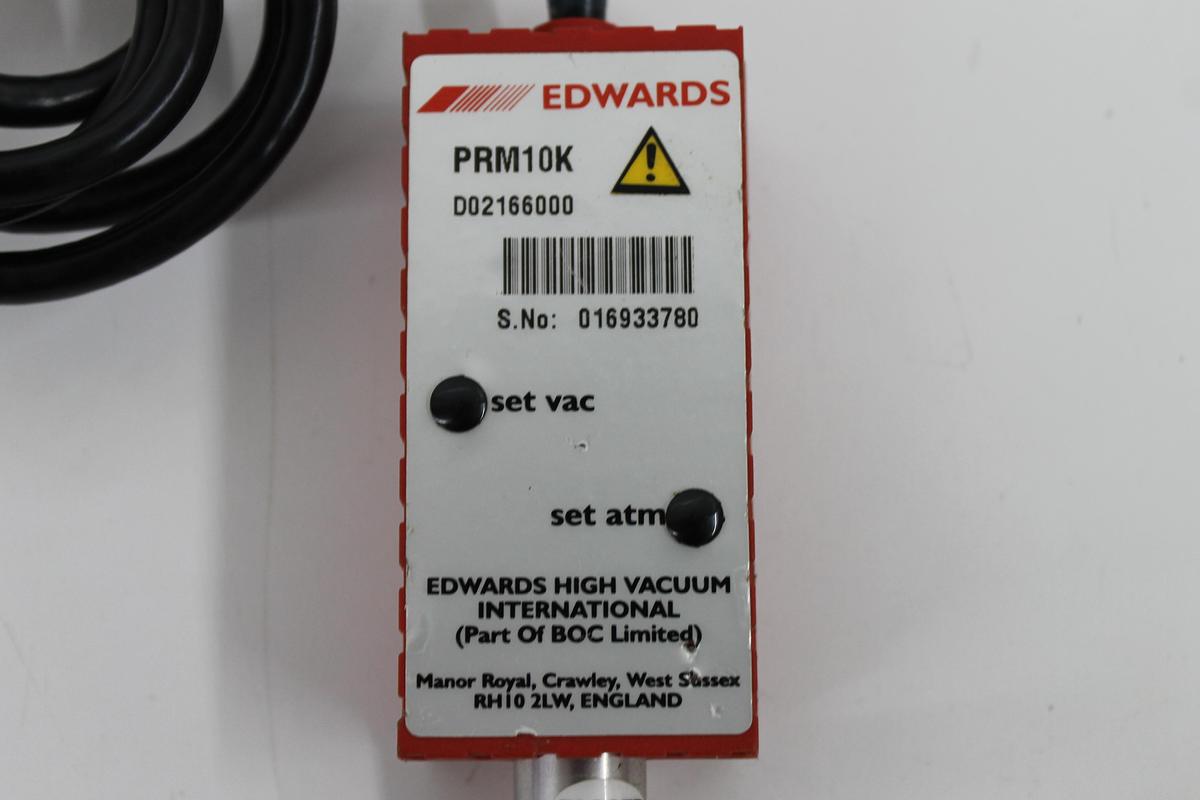 Used Edwards PRM10K D02166000 Vacuum Guage Head