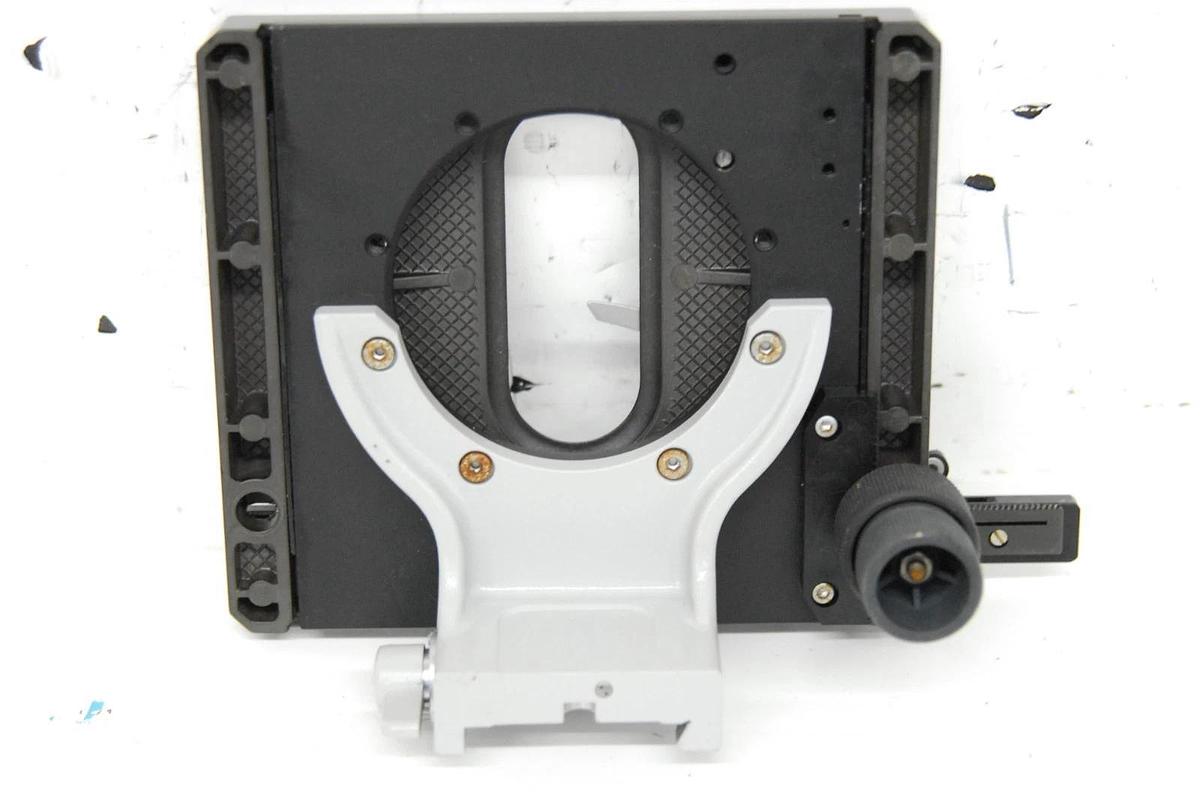 Used Zeiss 47 34 15 Mechanical Stage X-Y Stage W/ Quick Release Stage Carrier