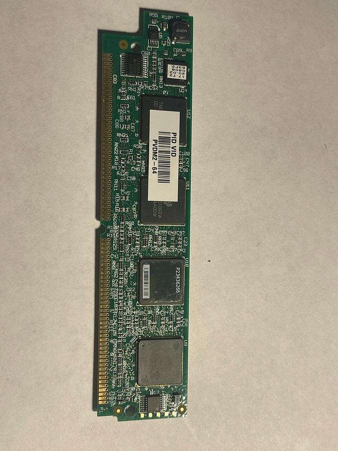 Used Cisco PVDM2-64 64-Channel Packet Voice/FaxDSP Module