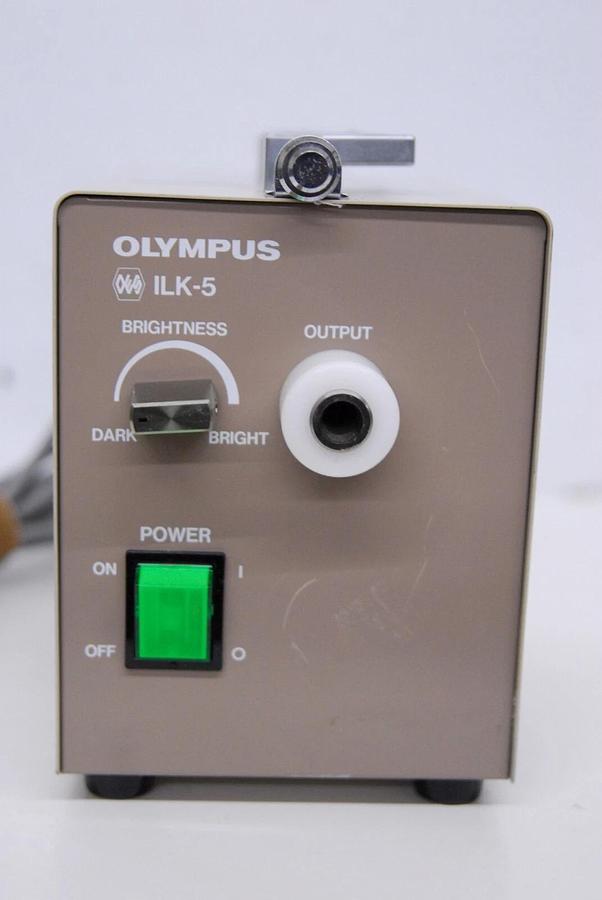 Used Olympus ILK-5 Cold Light Supply Source W/ Extra Bulb- TESTED