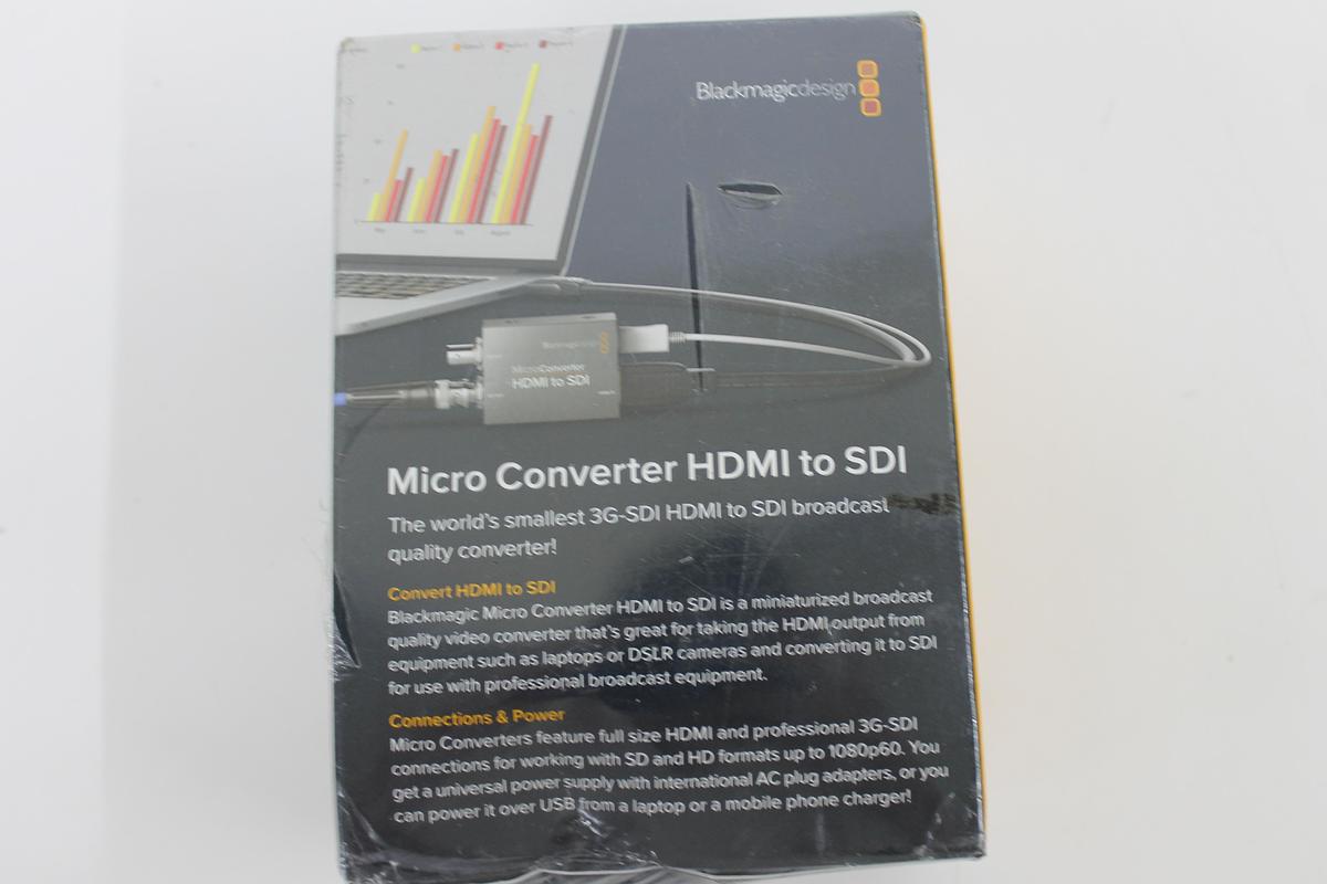 Blackmagic Design Micro Converter HDMI to SDI 3G - Brand New Sealed