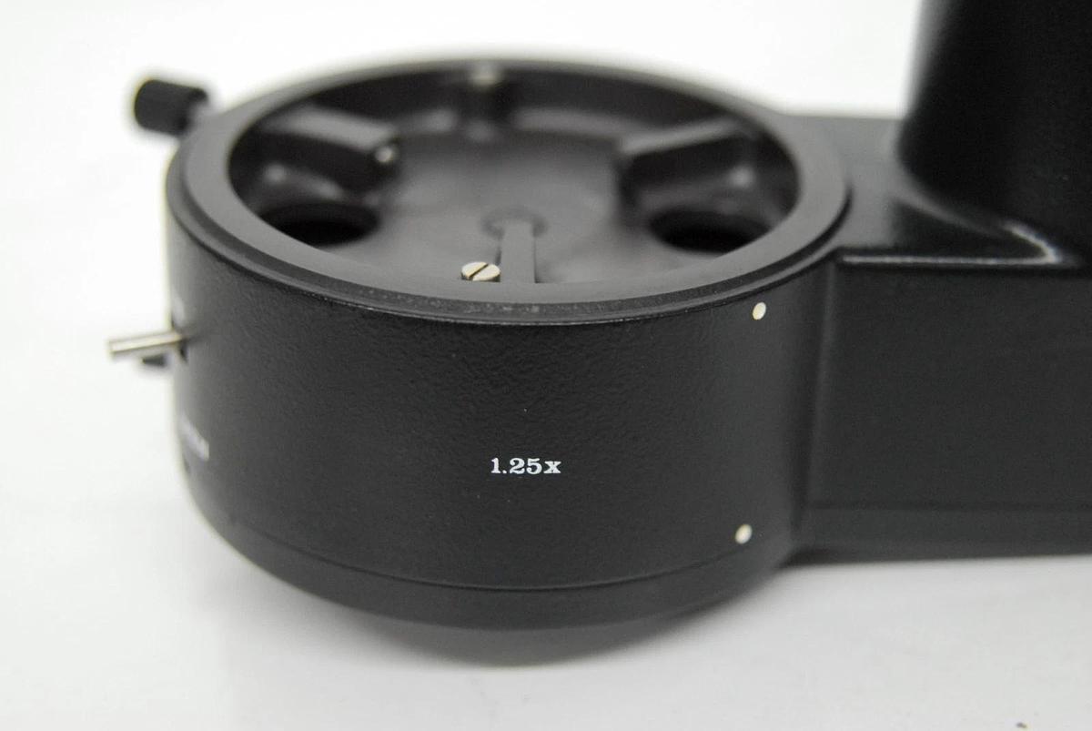 Used Wild 404892 1.25x Camera Port W/ Iris - For M5 Stereo Microscope