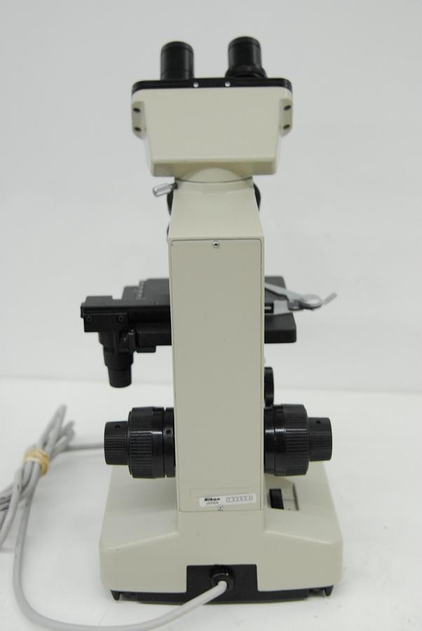 Used Nikon Alphaphot YS Binocular Microscope W/ 4x/10x/40x Objectives
