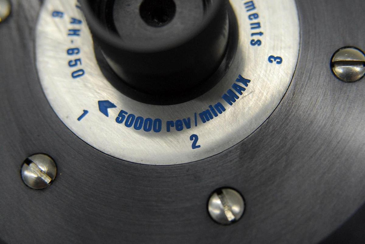 Used Sorvall Dupont AH-650 Swinging Bucket Rotor 50,000RPM