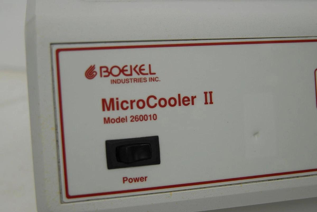 Used Boekel MicroCooler II 260010 Cooling Dry Bath Cold Well Incubator - TESTED