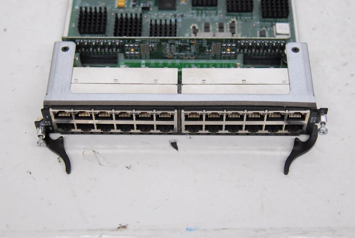 Used Foundry Networks SX424P 35529-700B FastIron SuperX 24-port Ethernet Module