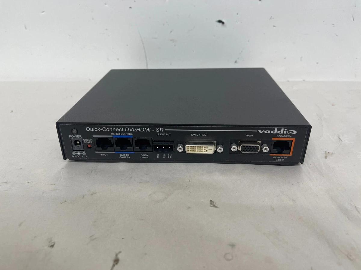 Used VADDIO 998-1105-018 Quick Connect DVI/HDMI-SR Interface (NO AC Adapter)